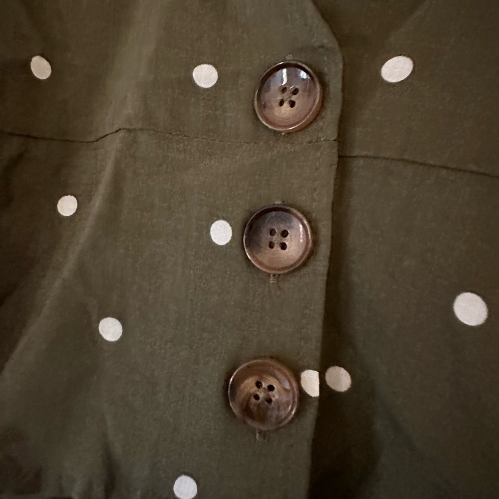 Abercrombie and Fitch polkadot Blouse - Picture 3 of 5